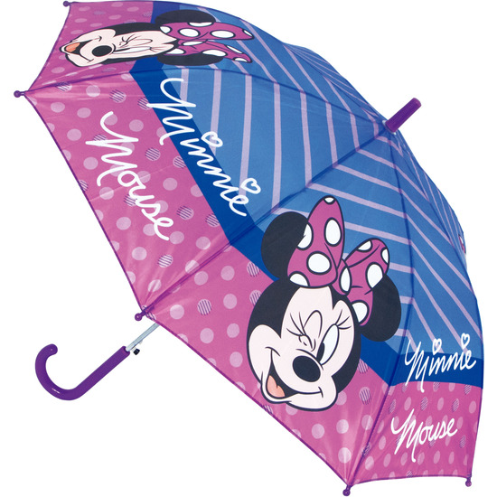 Paraguas Automatico 48cm Minnie Mouse Lucky