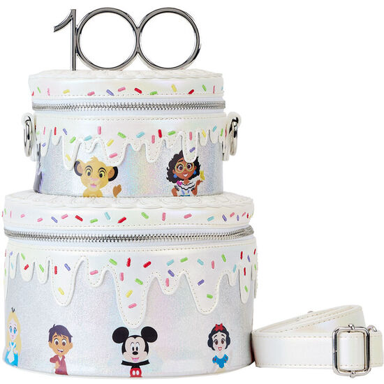 Bolso Anniversary Celebration Cake Disney 100 Loungefly
