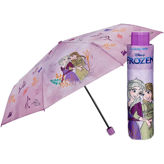 Paraguas Plegable Manual Frozen Disney 50cm