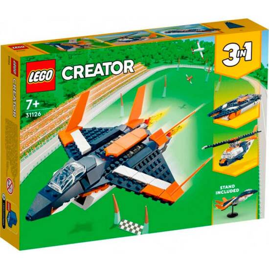 Reactor Supersonico Lego Creator