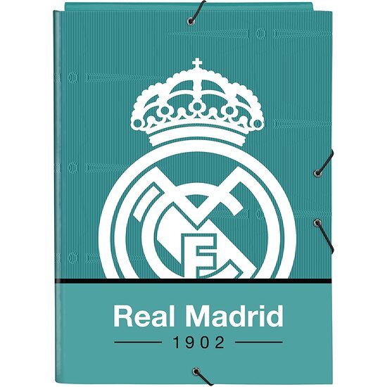 Carpeta Folio 3 Solapas Real Madrid 3ª Equip.
