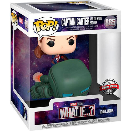 Figura Pop Marvel What If Captain Carter Exclusive