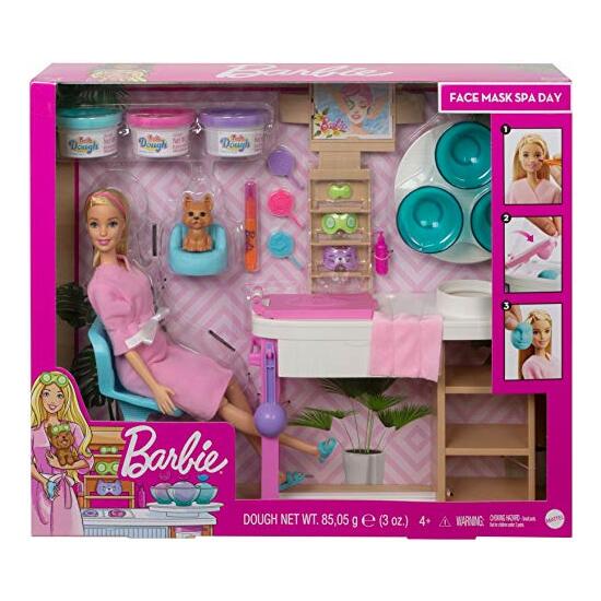 Barbie Dia Spa Y Mascarilla Facial