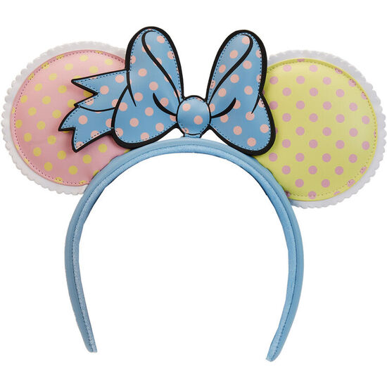 Diadema Orejas Pastel Polka Dot Minnie Mouse Disney
