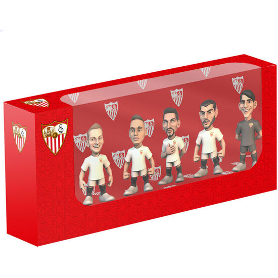 Blister 5 Figuras Minix Sevilla Fc Club 7cm