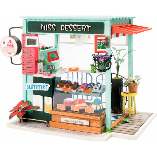 Puzzle 3d Casa Miniatura Ice Cream Station
