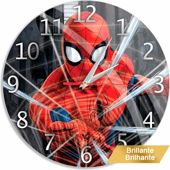 Reloj Pared Spiderman Marvel