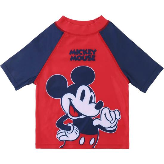 Camiseta Baño Mickey Red