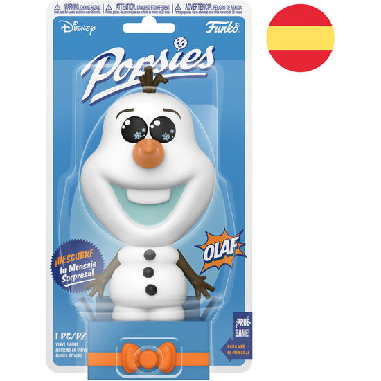 Figura Popsies Disney Frozen Olaf Español