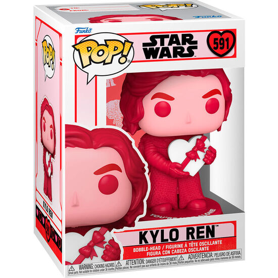 Figura Pop Star Wars Valentines Kylo Ren