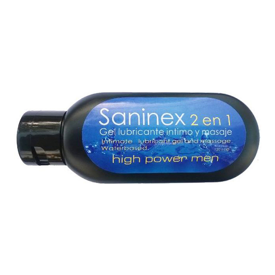 SANINEX GEL LUBRICANTE INTIMO HIGH POWER MEN 120 ML SANINEX