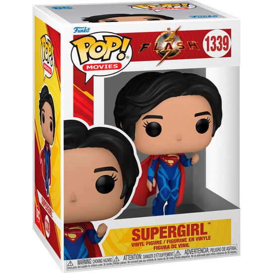 Figura Pop Dc Comics The Flash - Supergirl