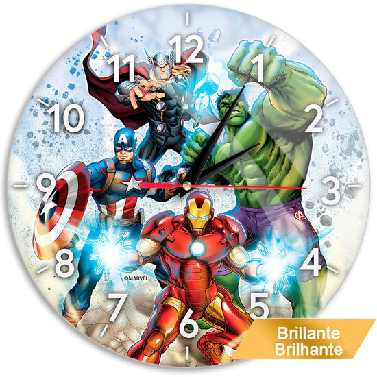 Reloj Pared Vengadores Avengers