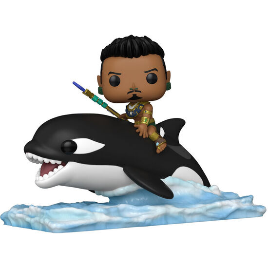 FIGURA POP MARVEL BLACK PANTHER WAKANDA FOREVER NAMOR WITH ORCA