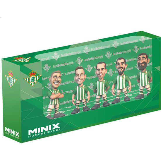 Blister 5 Figuras Minix Real Betis Club 7cm