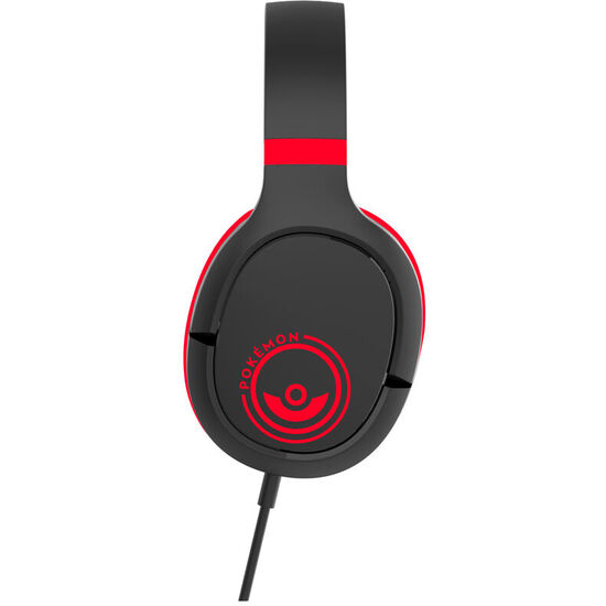 AURICULARES GAMING POKEBALL BLACK AND RED POKEMON