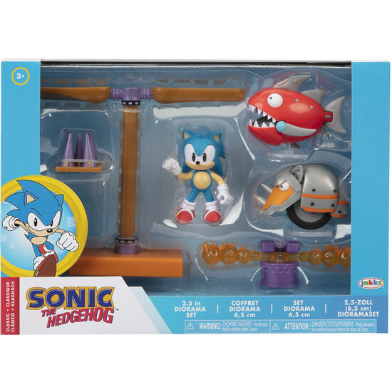 Blister Diorama Wave 2 Sonic The Hedgehog 6cm