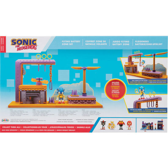 PLAYSET FLYING BATTERY ZONEONIC SONIC THE HEDGEHOG 6CM