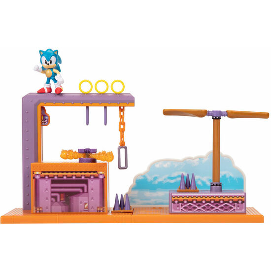 PLAYSET FLYING BATTERY ZONEONIC SONIC THE HEDGEHOG 6CM
