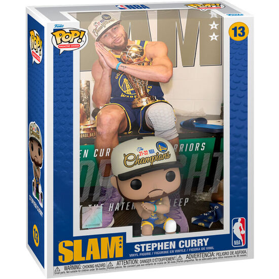 Figura Pop Cover Slam Nba Stephen Curry