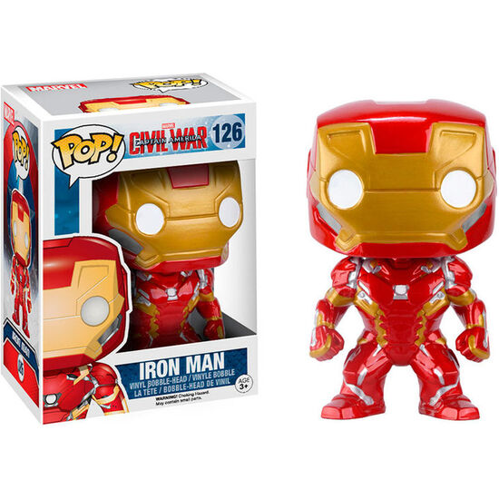 Figura Pop Marvel Civil War Iron Man