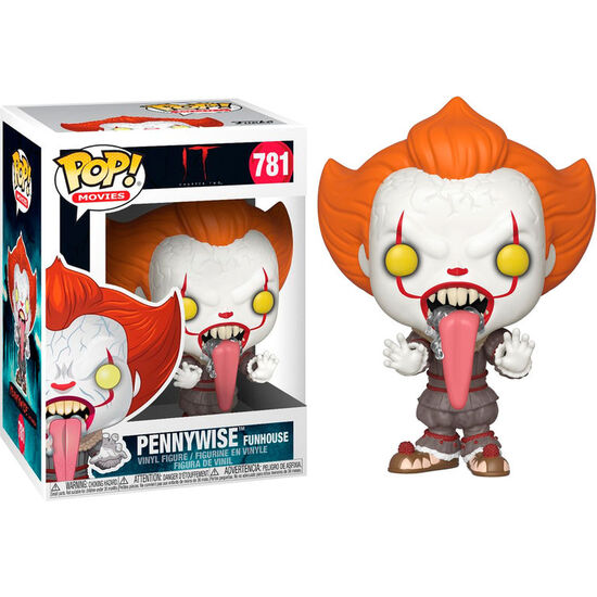 FIGURA POP IT CHAPTER 2 PENNYWISE WITH DOG TONGUE
