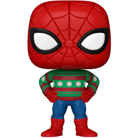 Figura Pop Marvel Holiday Spiderman