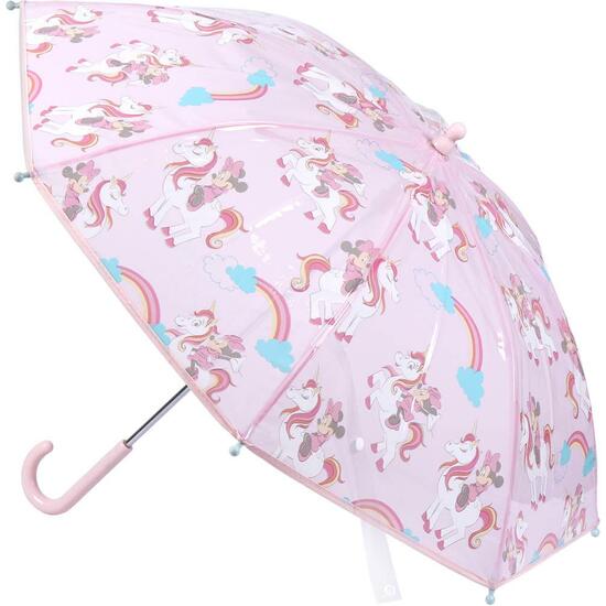 Paraguas Manual Poe Minnie Pink