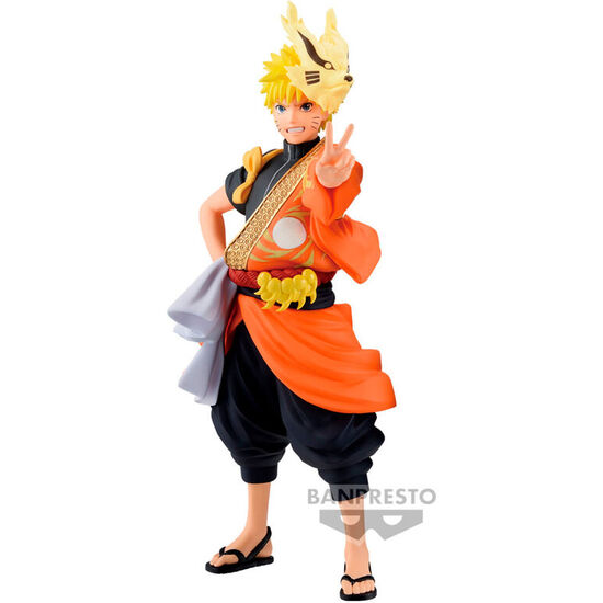 Figura Naruto Uzumaki Animation 20th Anniversary Costume Naruto Shippuden 16cm