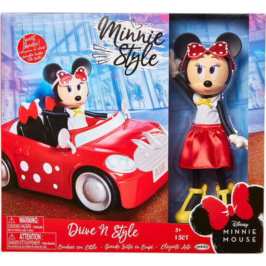 Set Muñeca Minnie + Coche Disney