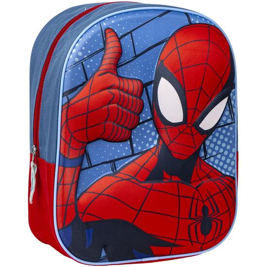 Mochila Infantil 3d Spiderman
