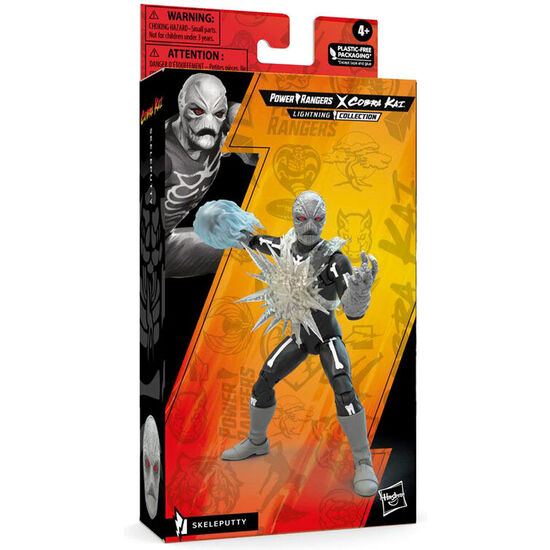 Figura Skeleputty Power Rangers X Cobra Kai Lightning 15cm