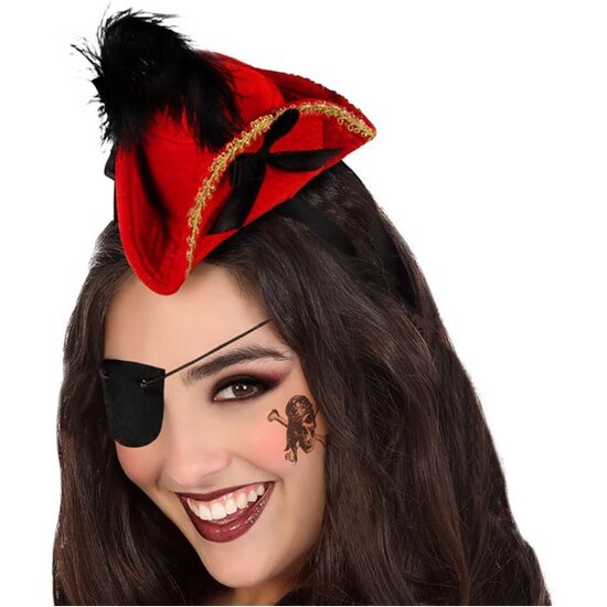 Sombrero Pirata Rojo