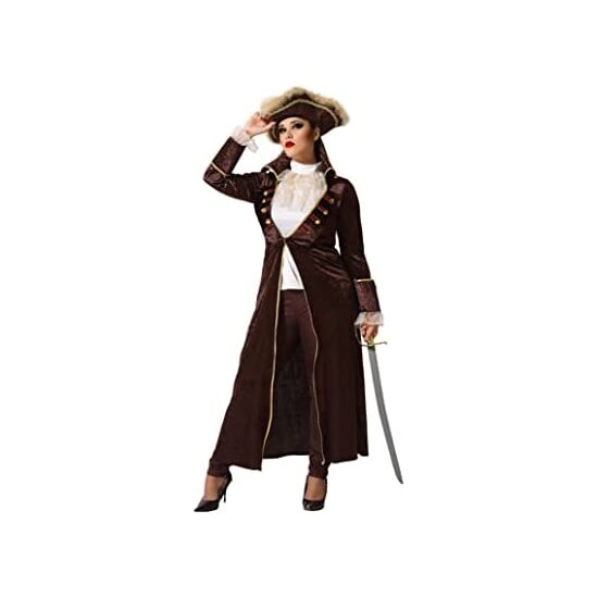 Disfraz Pirata Marrón Mujer Adulto Talla - Talla Xl