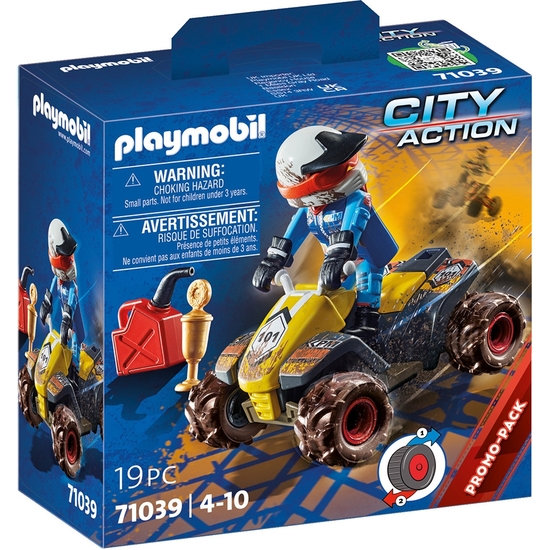 Playmobil City Action Quad De Offroad