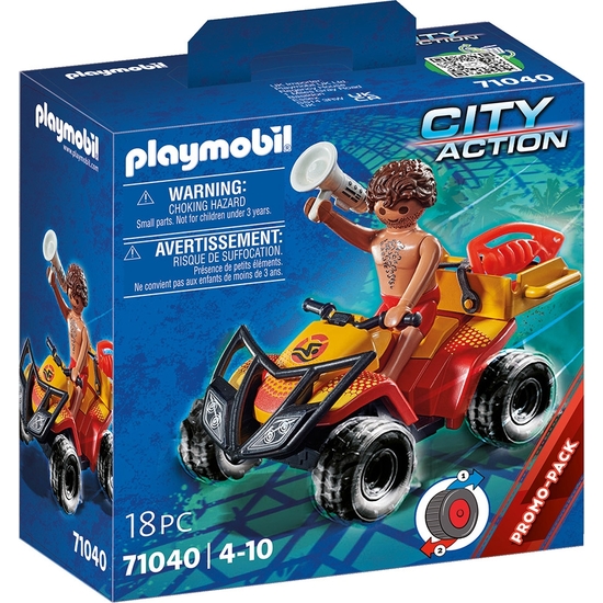 Playmobil City Action Quad De Rescate