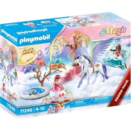 Playmobil Magic Pícnic Con Carruaje Pegaso