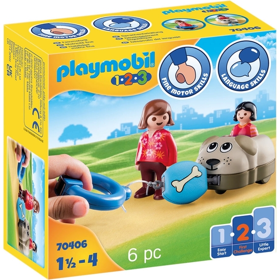 Playmobil 1.2.3 Mi Perro