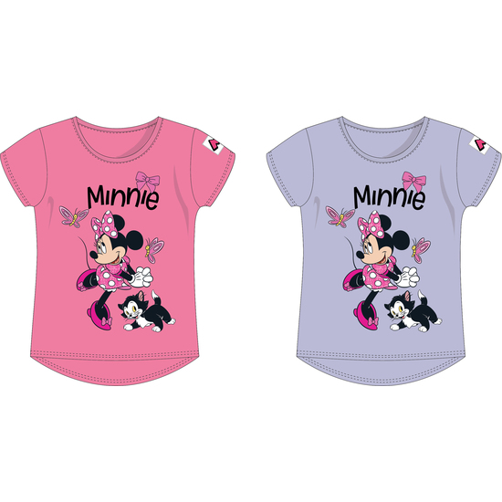 Camisetas Surt. 2 Diseños 3-8 Años Minnie Mouse Me Time