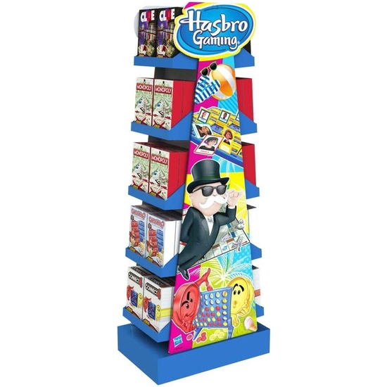 Expositor Hasbro 48 Juegos De Viaje Surtidos