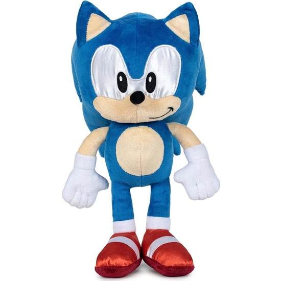 Peluche Sonic Con Zapatillas Brillantes