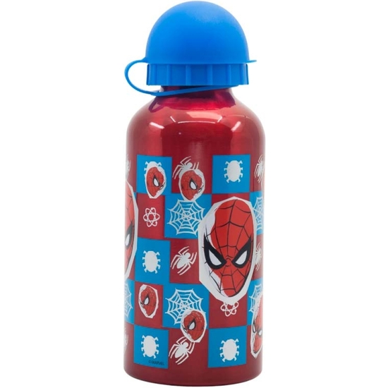 Spiderman Botella De Aluminio 400 Ml