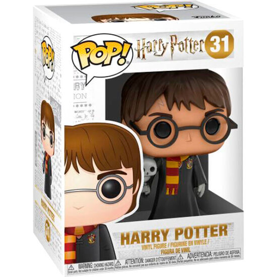 FIGURA POP HARRY POTTER HARRY WITH HEDWIG EXCLUSIVE