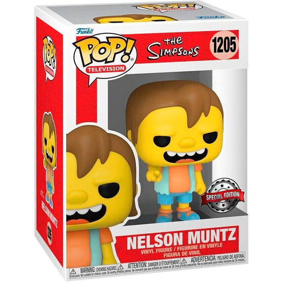 Figura Pop The Simpsons Nelson Muntz Exclusive