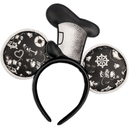 Diadema Orejas Steamboat Willie Mickey Mouse Disney Loungefly