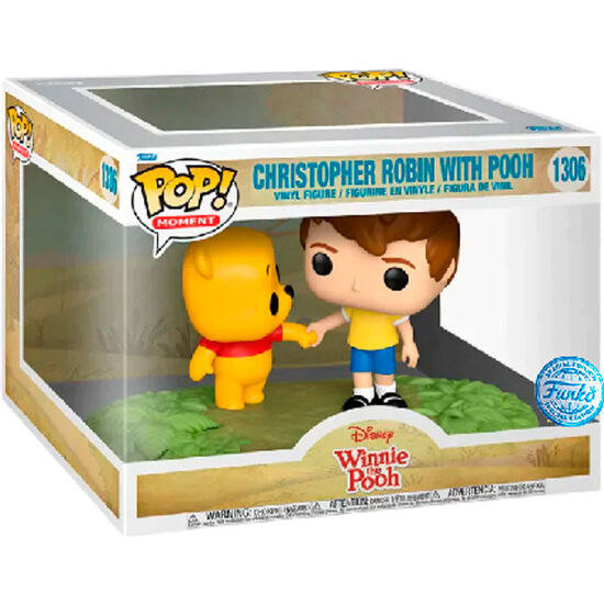FIGURA POP MOMENTS DISNEY WINNIE THE POOH CHRISTOPHER ROBIN WITH POOH EXCLUSIVE