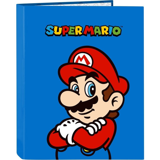 Carpeta Folio 4 Ani.mixtas Super Mario Play