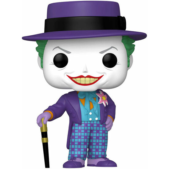 Figura Pop Dc Comics Batman 1989 Joker With Hat Exclusive 25cm