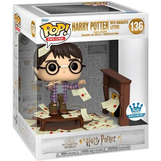 Figura Pop Deluxe Harry Potter Anniversary Harry Potter With Hogwarts Letters Exclusive