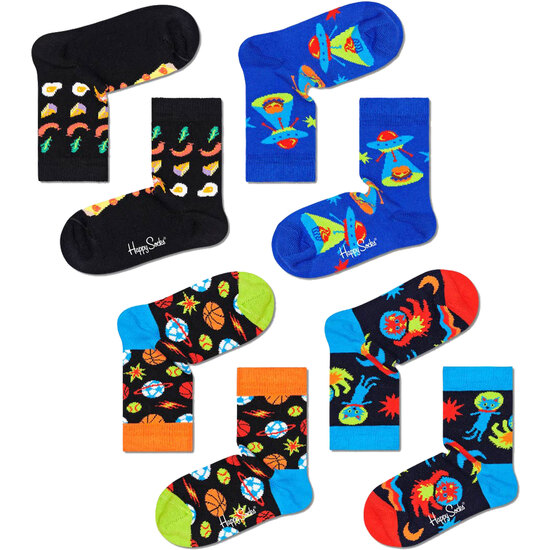 CALCETINES 4-PACK KIDS SPACE S GIFT SET TALLA 4-6Y